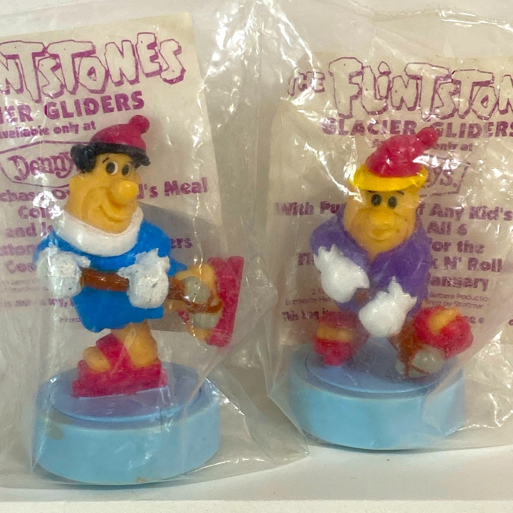 THE FLINTSTONES GLACIER GLIDERS 1990